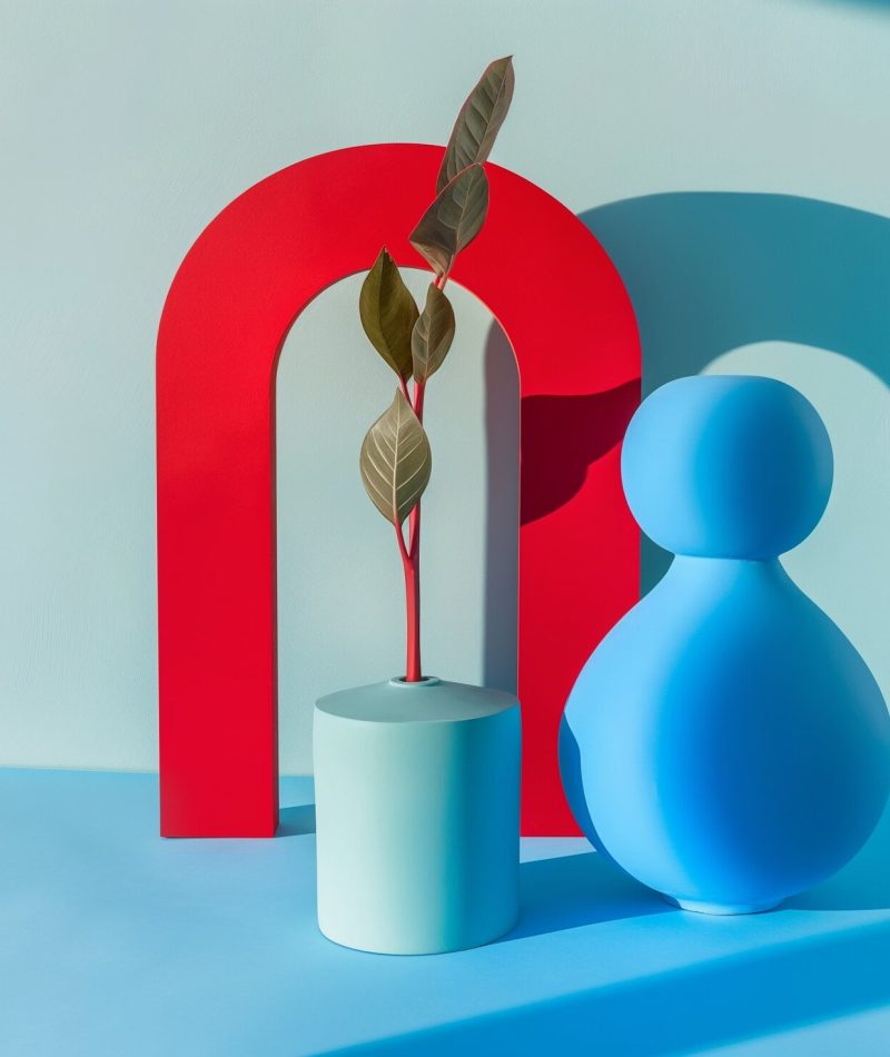 Modern Minimalist Still Life Composition